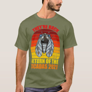 Camiseta Retorno de las cigarras 2021 - Brood X de Steampun