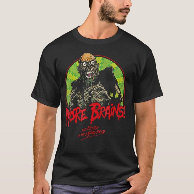 Camiseta Retorno De Retro El Muerto De Miedo Vivo Tarman Zo (Anverso)