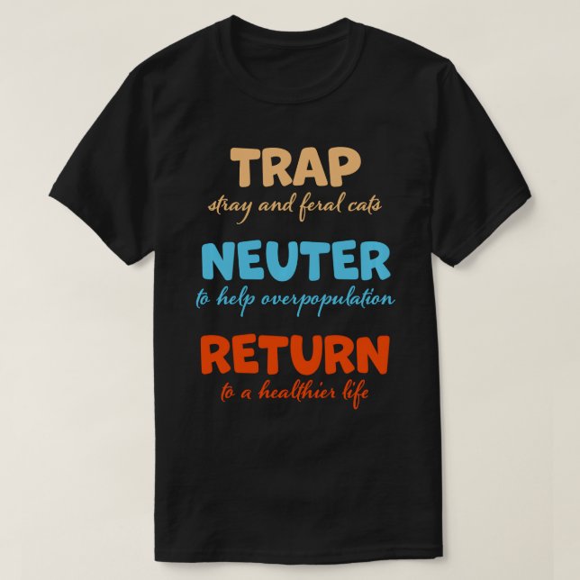 Camiseta Retorno del punto muerto de la trampa, pérdida y a (Diseño del anverso)