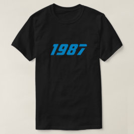 Camiseta retra 1987