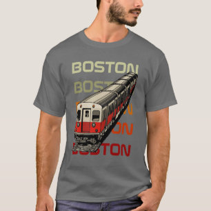 Camiseta retra de Boston