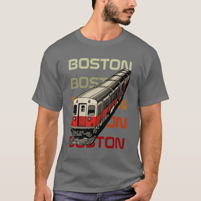 Camiseta retra de Boston (Anverso)
