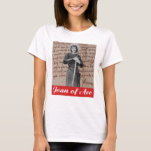 Camiseta retra de Juana de Arco