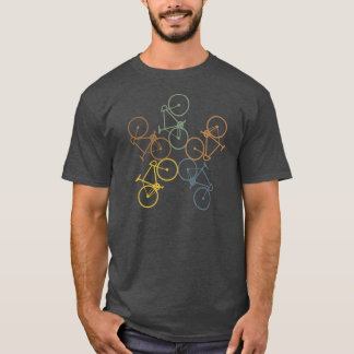Camiseta retra de la bici
