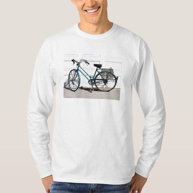 Camiseta retra de la bicicleta de Schwinn para (Anverso)