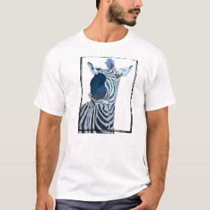 Camiseta retra de la cebra II