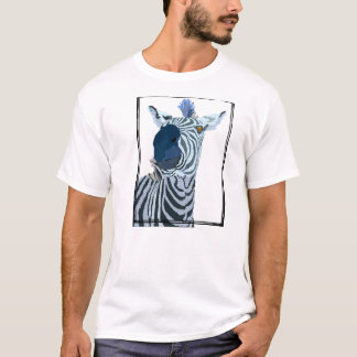Camiseta retra de la cebra II