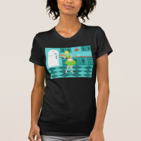 Camiseta retra de la cocina