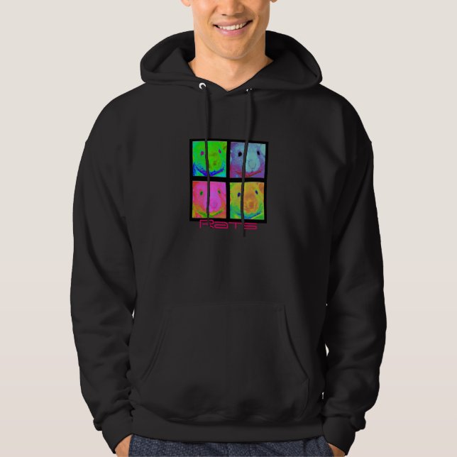 Camiseta retra de la sudadera con capucha de la (Anverso)