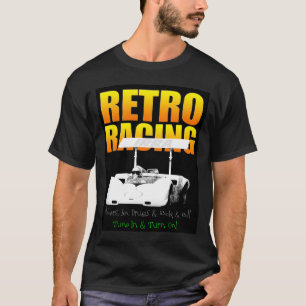 Camiseta retra de las Carreras