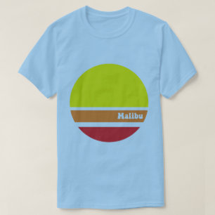 Camiseta retra de Malibu