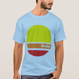 Camiseta retra de Malibu