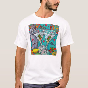 Camiseta retra de Martini