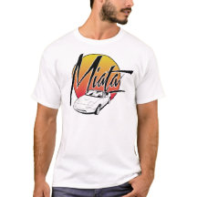 Camiseta retra de Miata