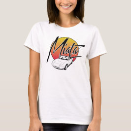 Camiseta retra de Miata