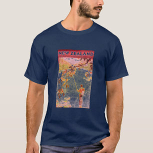 Camiseta retra de Nueva Zelanda
