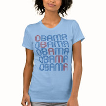 Camiseta retra de OBAMA (estilos para los hombres,