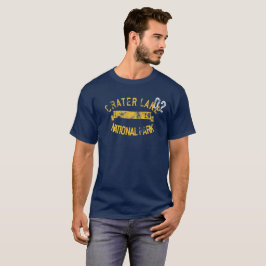 Camiseta retra de Oregon del parque nacional del