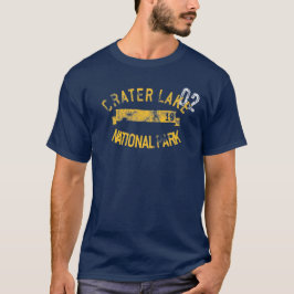 Camiseta retra de Oregon del parque nacional del