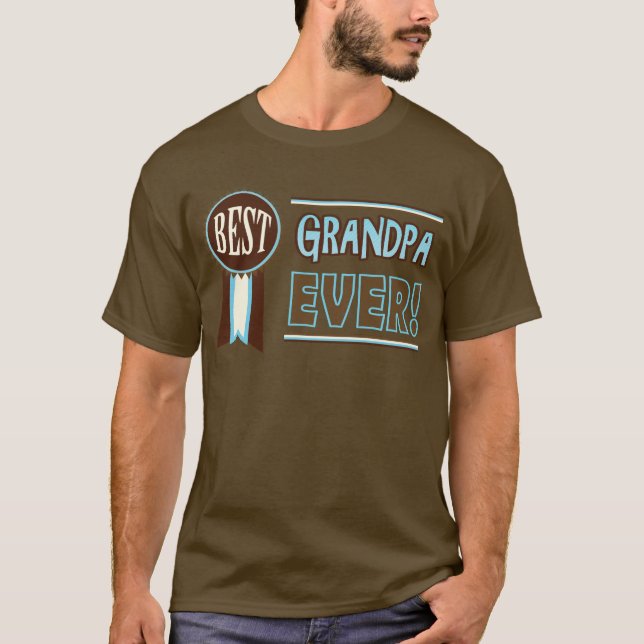 Camiseta retra del abuelo del día/del cumpleaños (Anverso)