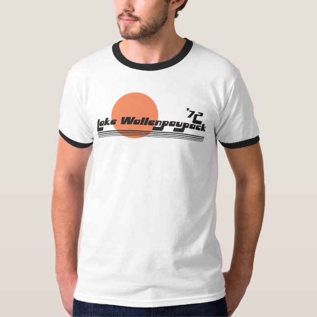 Camiseta retra del campanero de Wallenpaupack del (Anverso)