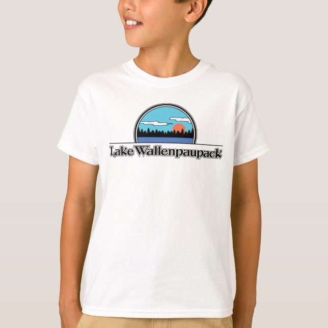 Camiseta retra del campo de Wallenpauapack del (Anverso)