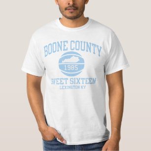 Camiseta retra del diseño del dulce 16 del condad