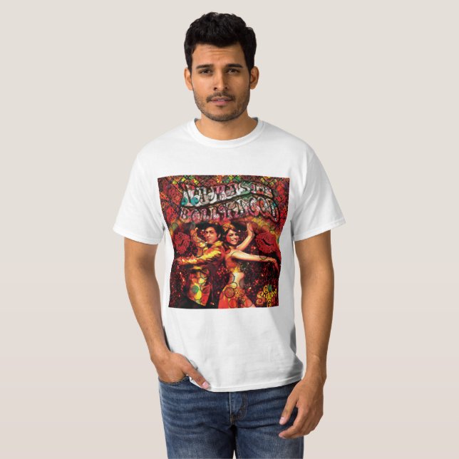CAMISETA RETRA DEL ESTILO DE BOLLYWOOD (Anverso completo)