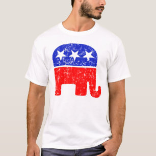 Camiseta retra del logotipo del Partido