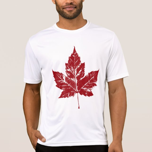 Camiseta retra del recuerdo de Canadá de la (Anverso)