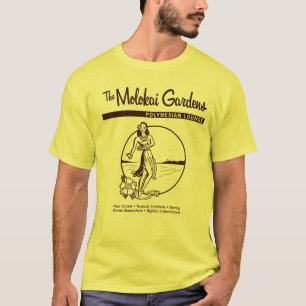 Camiseta retra del salón de los jardines de