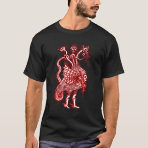 Camiseta retra del símbolo de la alquimia