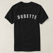 Camiseta retra el an o 80 del argot de DUDETTE