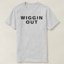Camiseta retra el an o 80 del argot de WIGGIN