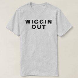 Camiseta retra el an o 80 del argot de WIGGIN