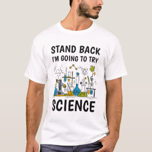 Camiseta retrase, voy a probar la ciencia.
