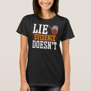 Camiseta Retraso De Investigador De Escenas Criminales Para