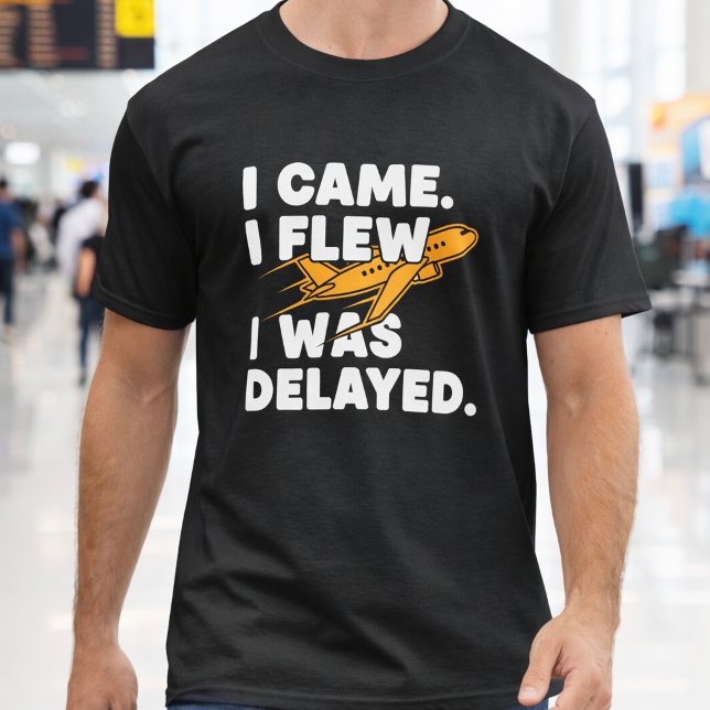 Camiseta Retraso de Vuelo Divertido (Subido por el creador)