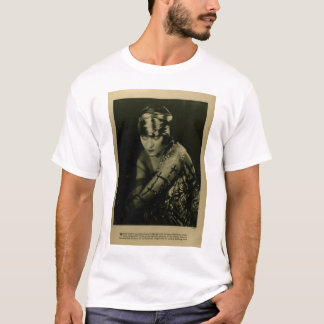 Camiseta Retrato 1922 del vintage de Gloria Swanson con las