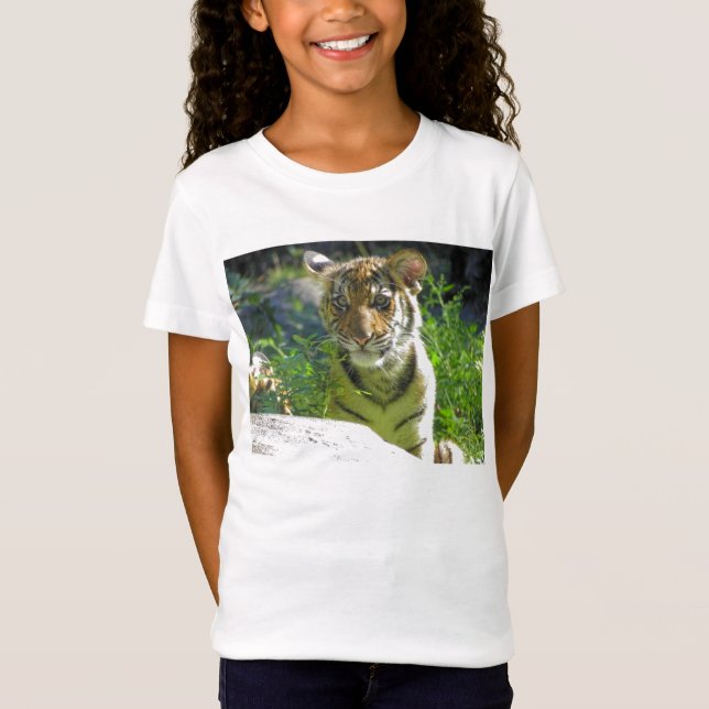 Camiseta Retrato 3 de Cub de tigre (Anverso)