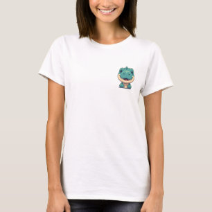 Camiseta Retrato alegre de un T-Rex bebé