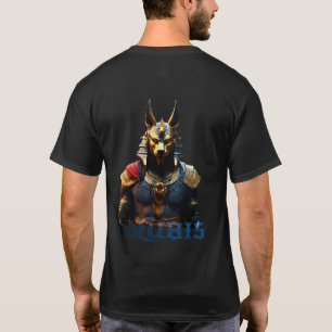 Camiseta Retrato Anubis de dios, estilo de arte nft