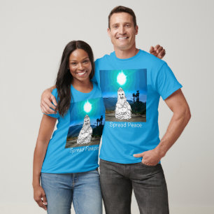 Camiseta Retrato artístico de Diamante Luz