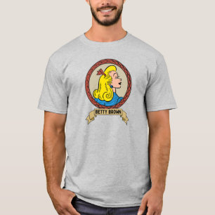 Camiseta Retrato Betty Brown T-Shirt