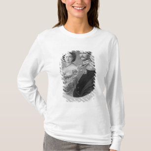 Camiseta Retrato boda de sus altezas reales