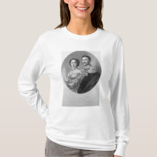 Camiseta Retrato boda de sus altezas reales