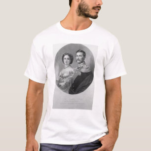 Camiseta Retrato boda de sus altezas reales