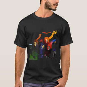 Camiseta retrato-colorido-Aba