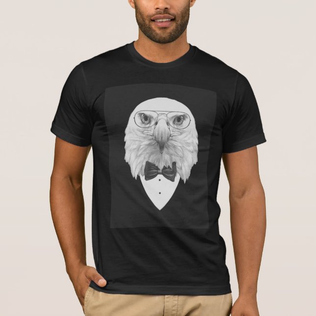 Camiseta Retrato con clase de Eagle (Anverso)