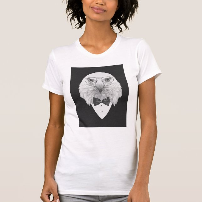 Camiseta Retrato con clase de Eagle (Anverso)